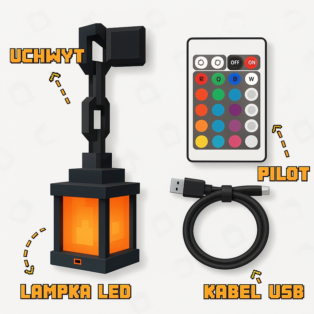 Lampka z światłem LED