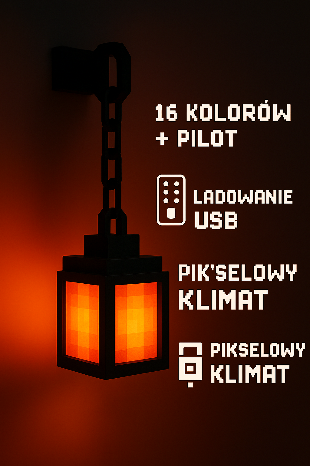 Lampka z światłem LED
